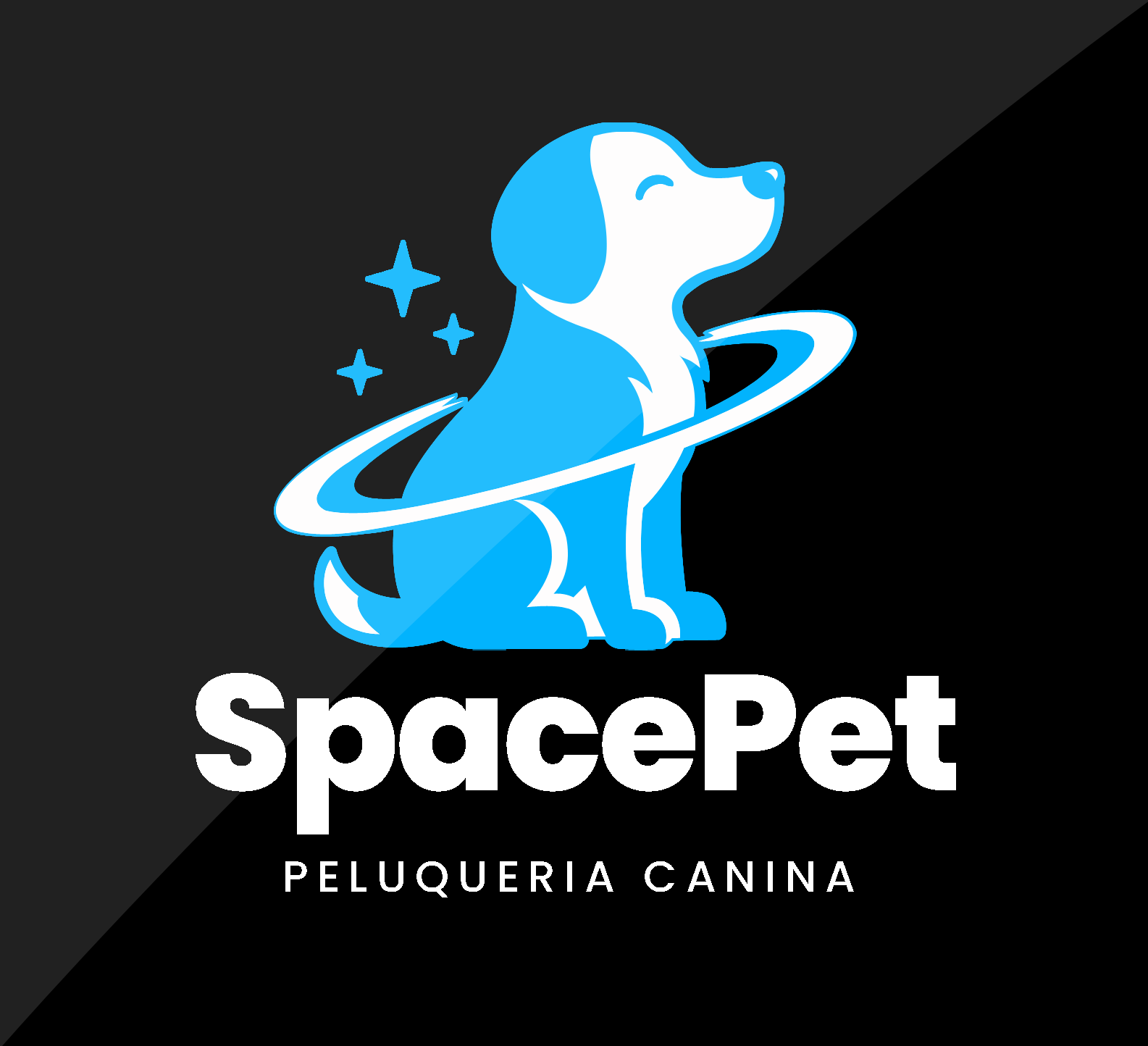 Spacepet Logo BLACK Bg
